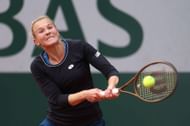 Katerina Siniakova at the 2024 French Open - Getty Images